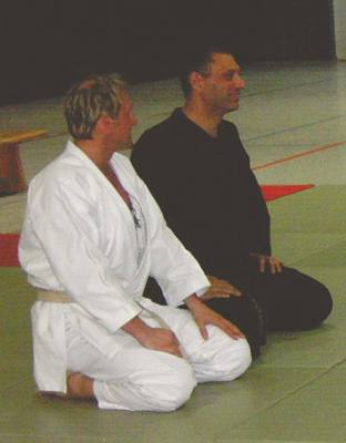 mit SENSEI Maher 4.Dan, Shito-Ryu