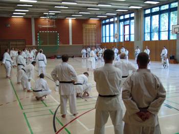 Toni Dietl, logischer Kumiteaufbau im Dojo