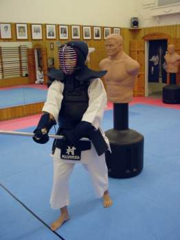BO-SHIAI mit Kendo-Ausrstung
