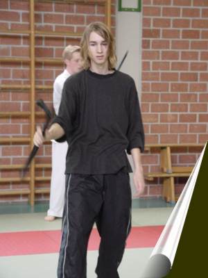 Karatekmpfer und Tonfa-Experte Andreas Hager 