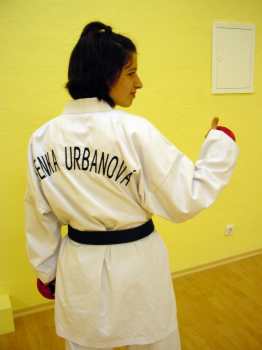 Karate-Star Lenka Urbanova, 1.DAN KARATE