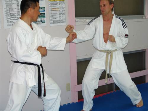 Training mit Yamaguchi Sensei