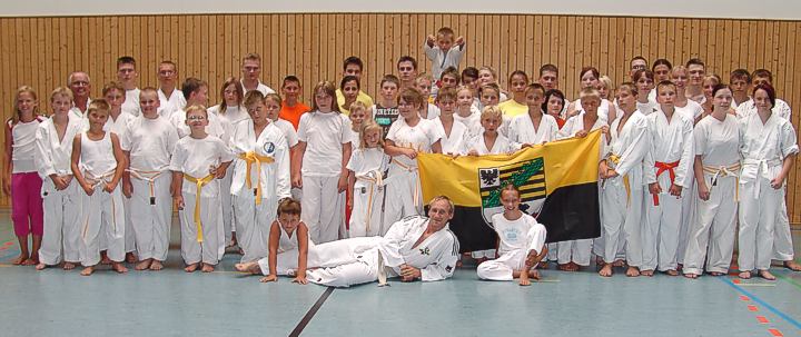 Die Teilnehmer des KVSA-Sommerlagers 2006 in Lderburg
