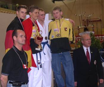 Stephan Rewohl, 2.Platz im Einzel und 2.Platz mit dem Team